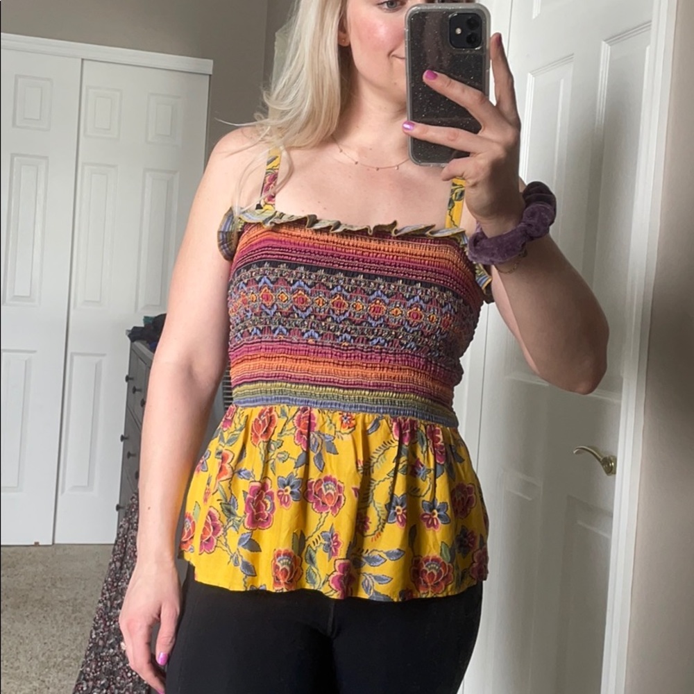 Angie Peplum Tank